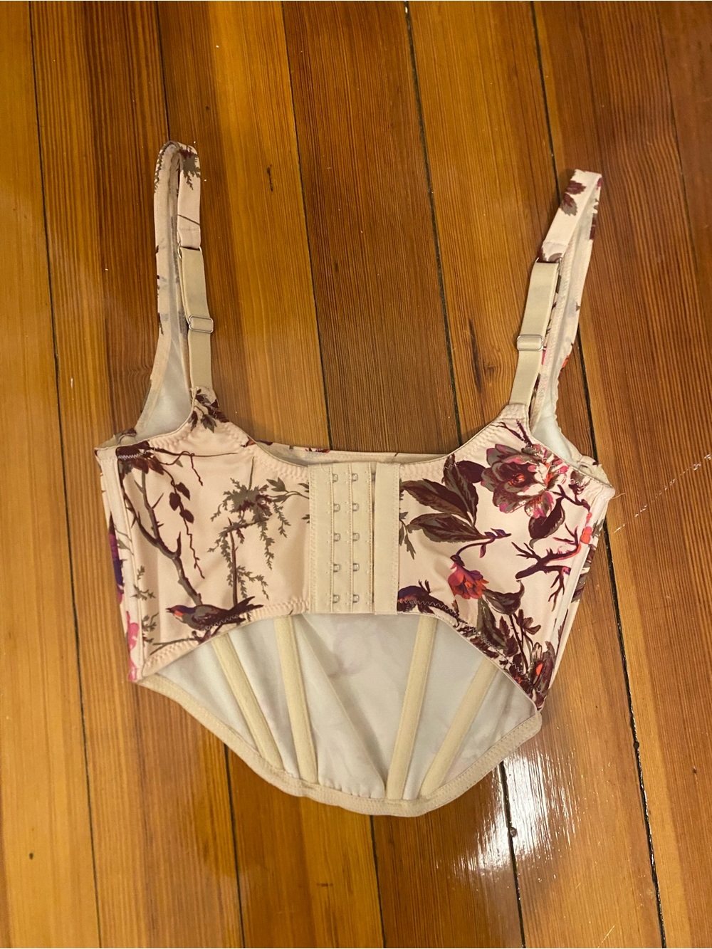 Urban Outfitters Floral Corset - Picture 3 of 5